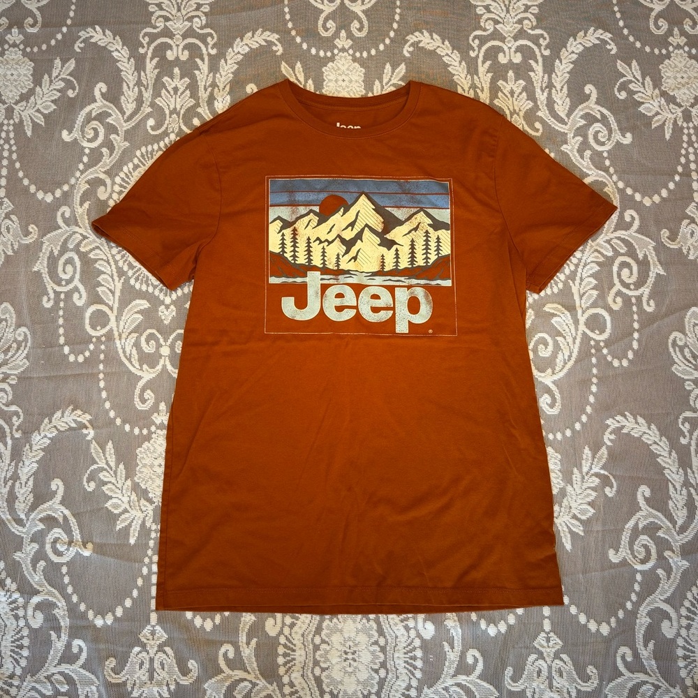 Jeep Rust Mountain Graphic Tee